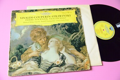 Vivaldi Couperin Fournier LP Festival String Lcerne Orig Germany 1966 EX+ Tulip