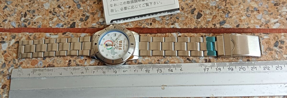Seiko Quartz 7N42 0AH0 FIFA World Cup Japan Korea 2002 | eBay Seiko Quartz 7N42 0AH0 FIFA World Cup Japan Korea 2002 | eBay