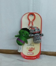 HALLMARK ITTY BITTYS CLIPPYS MARVEL HULK  ULTRON CLIP ON PLUSH