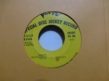 WILLIE BOBO SOCKIT TO ME & 1 2 3 VERVE LATIN FUNK     GOOD +    . .  45
