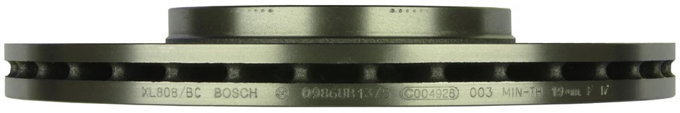 Rotor de freno de disco delantero QuietCast 2000 para Volkswagen Golf Bosch 1999-2001 Foto 4 de 4