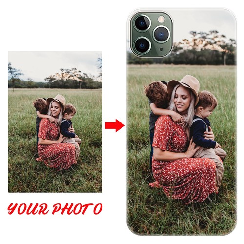 Custom Clear Transparent TPU Case Cover Personalized For Motorola LG Sony Nokia - Picture 2 of 11