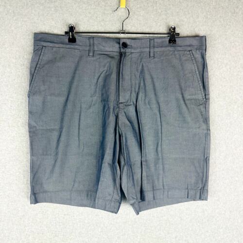 Pantaloncini Tommy Hilfiger uomo taglia 40W grigi cachi tasche frontali piatte elasticizzati nuovi con etichette - Foto 2 di 9