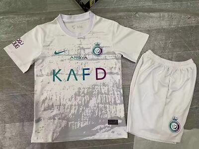 Ronaldo Al Nassr Fc Soccer Away Kit For Kids and Mens Version Neu