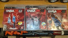 PS3 NBA2K13 NBA2K14 NBA2K15 video games 13 & 15 w/ Manuals
