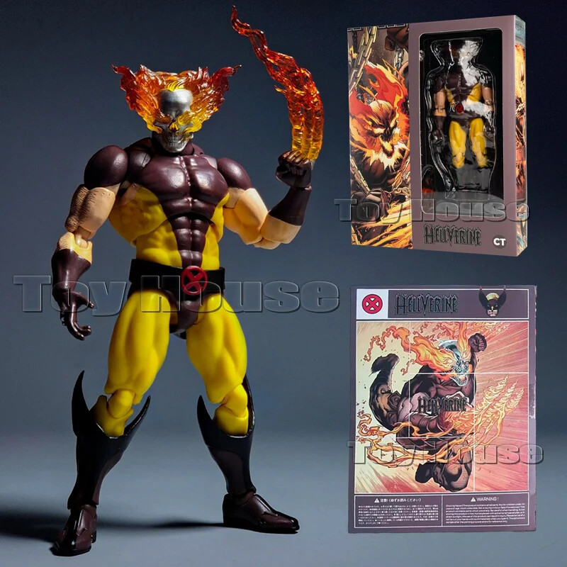New Hellverine Figure Wolverine Mafex 096 138 X-Men Anime