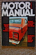 Motor Manual 1970 Oct Holden HK HG HQ Chrysler Valiant Pacer VG BMW 2002 Fiat 12