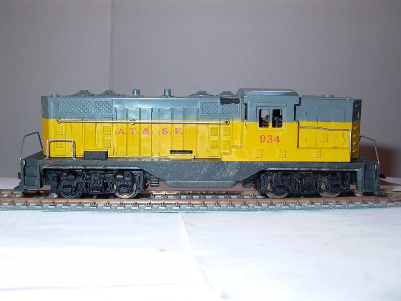 Marx HO GP-7 Diesel A.T.& S.F. Low Usage,Beautiful EXC.+Orig.Oper.Cond.SERVICED!