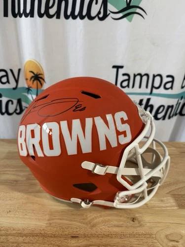 JARVIS LANDRY Signed Helmet Full Size Replica Cleveland Browns Fanatics COA