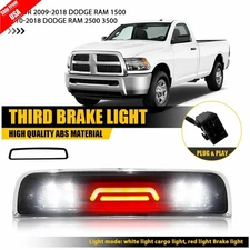 LED 3RD Third Brake Light Cargo Lamp Clear For 2009-18 Dodge Ram 1500 2500 3500