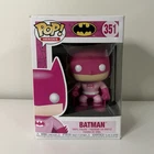 Funko Pop! Heroes DC Batman Pink Breast Cancer Awareness #351 (Damaged box)