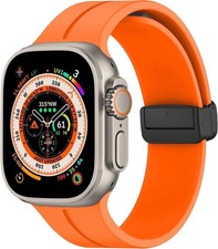 Sport Watch Band   Magnetic Clasp   Apple Watch Compatible   Silicone