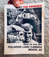 Polaroid Modello 20 Land Camera - Istruzioni - Testo.ENG - Classic-Camera-STORE