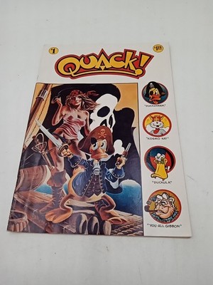 QUACK! #1 (1976) Star Reach - Frank Brunner #ufs3
