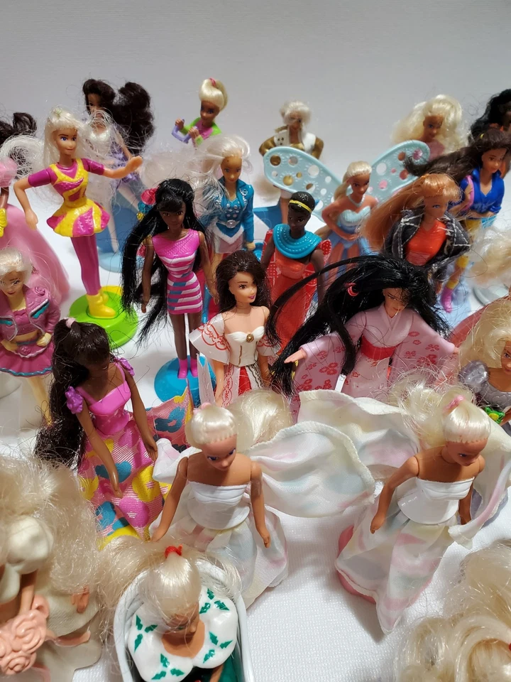 Винтажный лот 1990-2000-х Barbie McDonald's Happy Meal игрушки, 52 изделия всего - Изображение 3 из 4