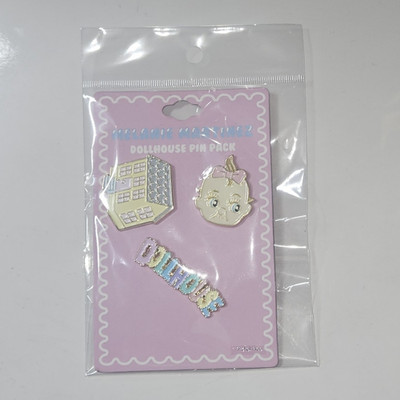 Melanie Martinez Dollhouse Pin Pack Pinbacks - 3 Pinback Pins Set