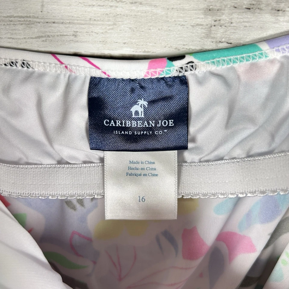 Traje de baño Tankini con capas tropicales Caribbean Joe traje de baño top 16 Foto 4 de 4