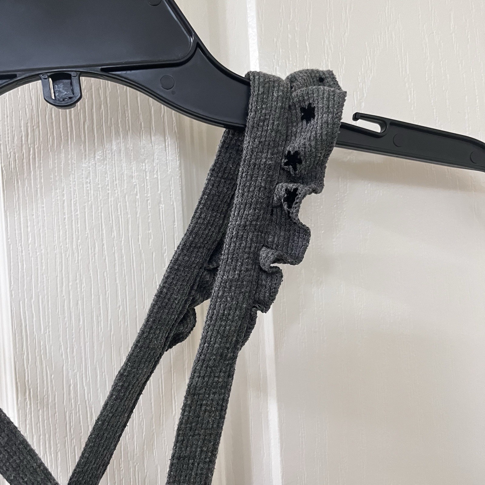 Zara Baby Girls Gray Star Waffle Knit Ruffled Suspenders Skirt Size 2-3 yrs thumbnail 6