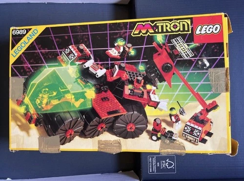 LEGO ® Set 6989 Space M:Tron "Mega Core Magnetizer" Box only rough condition read