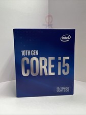  NEW SEALED INTEL CORE i5-10400 10th GEN LGA1200 2.9GHZ 12MB 6-CORE PROCESSOR 