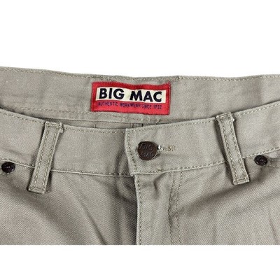 Vtg Loose Carpenter Pants Jeans Men's 44X30 Brown USA 90's Khaki Mac
