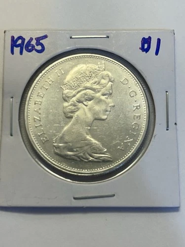 1965 Canadian Silver Dollar