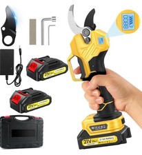 Electric Pruning Shears , Loppers 800W Brushless Motor Cutting 2 inch Diamet...