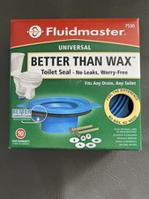 Fluidmaster - Better Than Wax - Universal Toilet Bowl Gasket 7530 New in Box