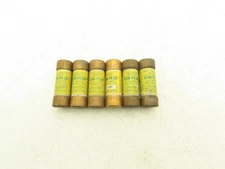 Bussman LPJ-15SP Low-Peak Dual Element Time Delay Fuse 15A 600Vac  Lot of 6