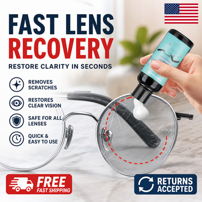 Eyeglass Scratch Repair Cream Lens Polish Buffing Compound for Minor Scratches