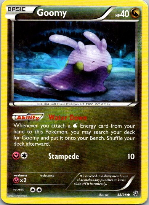 Goomy 58/98 Common XY - Ancient Origins LP