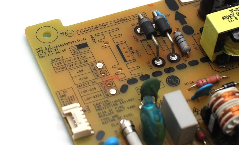 LG EAX64998601 POWER BOARD LGP-020 NETZTEIL PLATINE POWER SUPPLY - Bild 2 von 4