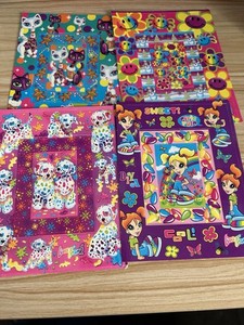 Lisa Frank Scrapbook Cardboard Frames