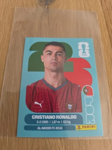 Christiano Ronaldo CR7 Panini Sticker POR 15 WM 2026 Portugal FIFA World Cup