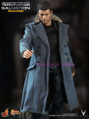Perfect Hot Toys Mms100 1/6 Marcus Wright Out Of Print Action Figure In Stock