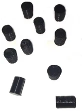 HO Scale Model Railroad Scenery 10 Drums Barrels 55 Gallon Black