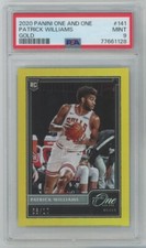 Patrick Williams 2020-21 Panini One And One #141 Gold RC [PSA9 MINT] 8/10