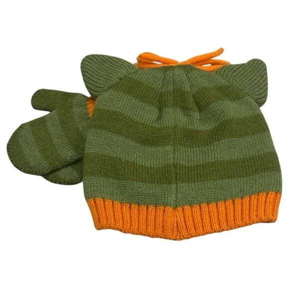 NUEVO Conjunto de gorro y manopla Toby NYC Monster invierno vacaciones diversión para bebé/niño pequeño Foto 4 de 4