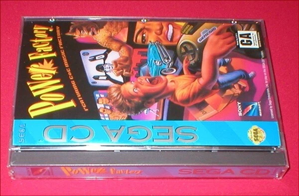 Power Factory for the Sega Genesis CD System NEW SEALED - Image 3 of 4