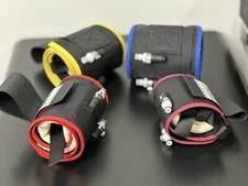 4 NEW Zimmer TOURNIQUET CUFFS 12"-18"-24"-34" DUAL-PORT, SINGLE BLADDER