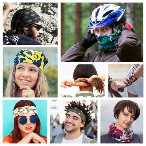Neck Tube Seamless Multifunctional Snood Bandana Gaiter Bodylife Mystic Dragon - Picture 7 of 7
