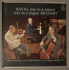 ANGEL STEREO 35630 (ASD 423) RAVEL MOZART TRIOS CASSADO MENUHIN KENTNER NM/NM