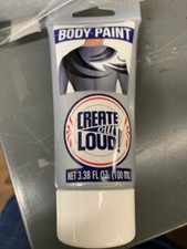Create Out Loud Body Paint 3 3.38 fl oz Tubes Color Silver item  WBA38170D New