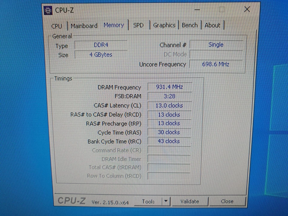 HP 15-DB0XXX 15-Db0053 15.6 Portatile Laptop A6-9225 4GB 500 GB  Windows 10 - Immagine 4 di 4