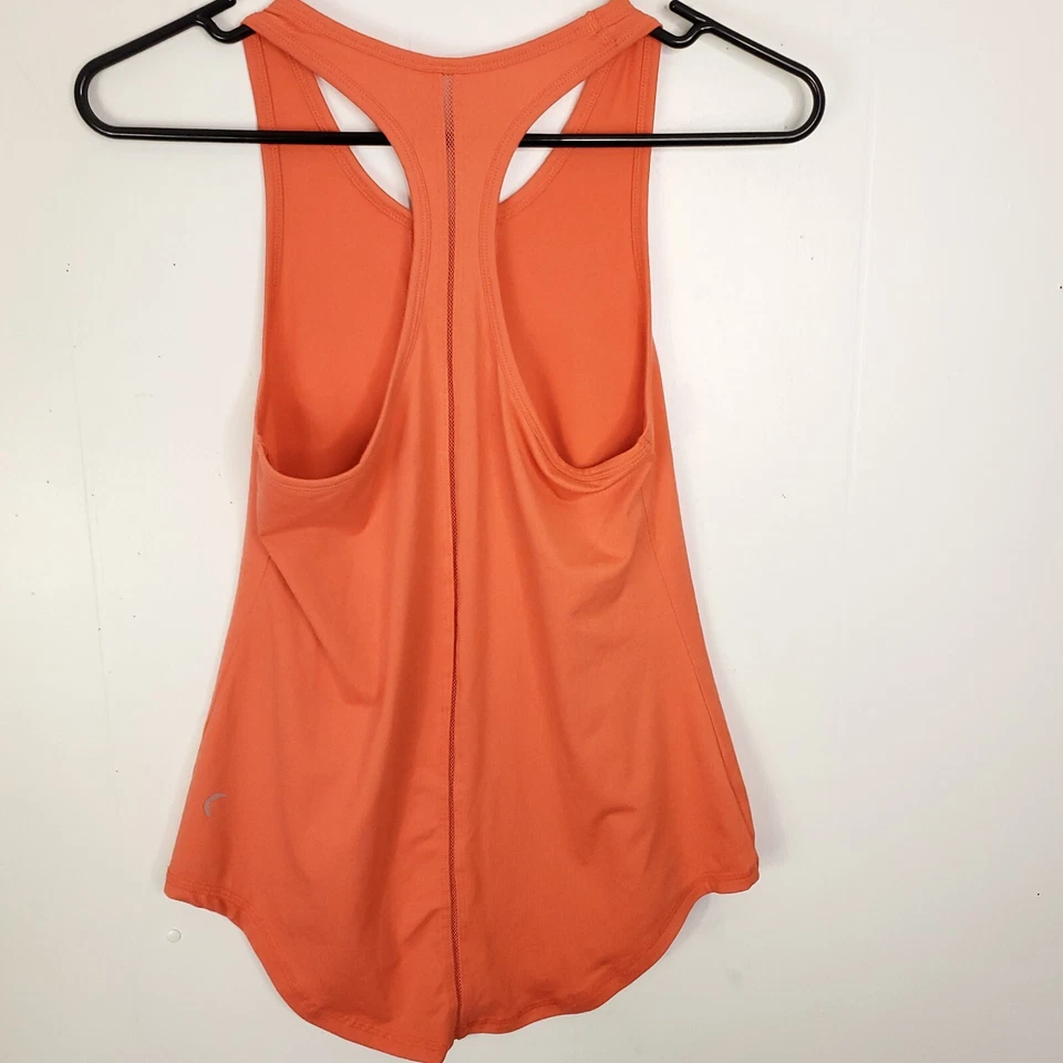 Top Zyia para mujer XS naranja brillante para correr espalda deportiva dobladillo redondo entrenamiento Axrive Foto 2 de 4