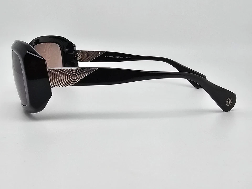 Morgenthal Frederics Fifth Gafas de sol con lente polarizada gris y montura negra con estuche Foto 4 de 4