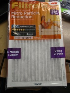 16x25x1 Filtrete Ultra Allergen Reduction Furance Filter Air 16x25x1 Filtrete Ultra Allergen Reduction Furance Filter Air