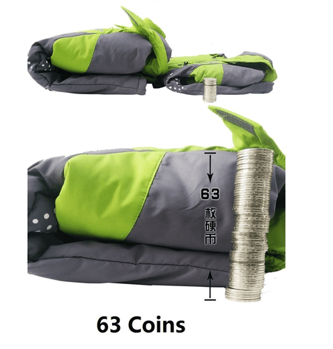 Winter Warm Fleece Padded Thick Child Coat Waterproof Hood Zipper Kids Outfits - Bild 9 von 19