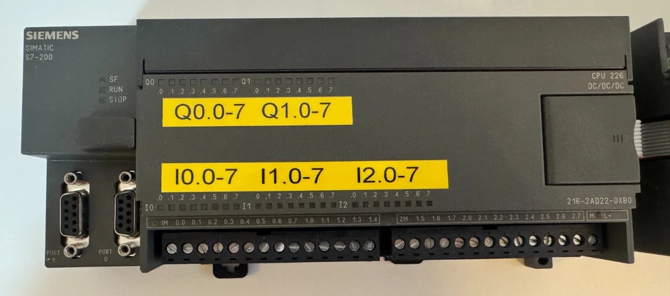 Siemens S7-200 SPS-Komplett mit CPU 226, ASI Modul CP 243-2, EM223, EM222 - TOP - Bild 3 von 4