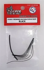 Gofer-Racing Wired Distributor with Boot (Black) - Plastic Model Vehicle